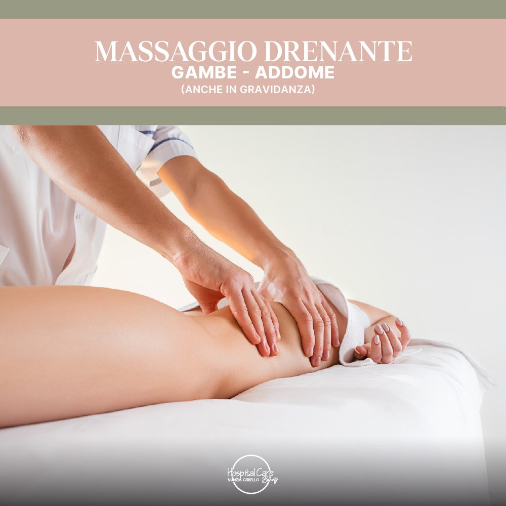 Massaggio Drenante Gambe e Addome